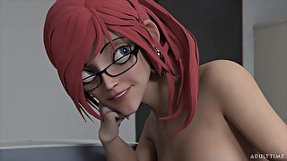 Animated porn video with pornstars Chanel Preston and Dee Williams