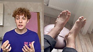 My FEET review! Put some cream on them at the end!