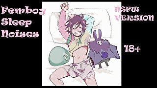 Femboy Cute Tired Noises  ASMR