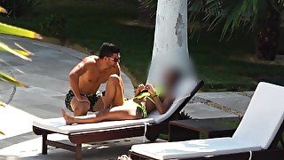 Fucking A Super Hot Venezuelan Gold Digger Deep In Her Pussy Then Kicking Her Out