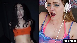 Zoe Doll - Reacts To Rough Power Fuck Makes Her Brain Melt