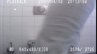 A steaming hot pissing spy cam voyeur video