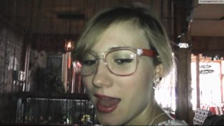 Smoking Fetish Blonde Blowjob 01