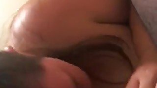 Freaky Tinder girl gives blowjob