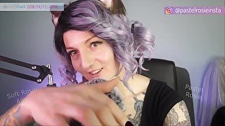 SFW ASMR - Personal Attention and Mesmerizing Nails - PASTEL ROSIE Gives You Sexy Amateur Tingles