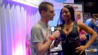 PornhubTV with Imani Rose at eXXXotica 2013