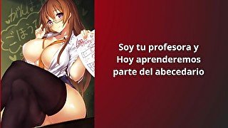 ASMR -GEMIDOS - TEACHER -  ROL - Soy tu profesora y aprenderemos las primeras letras del abecedario