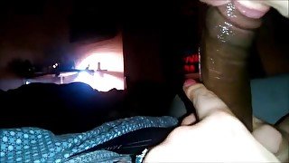 Amateur Closeup Interracial Blowjob