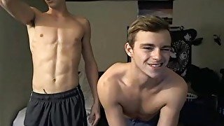 2 Sexiest Athletic Str8 Boys Go Gay,Hot Asses,Cumshots