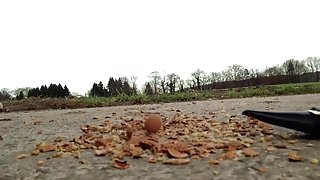 Crushing thick nuts