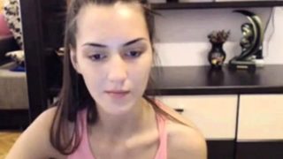 skinny teen beauty pussy on skype