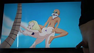 Android 18 Big Boobs Fucking Bulma, Muten Roshi And Even Trunks Dragon Ball Hentai By Seeadraa Ep379