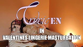 Valentines Lingerie Masturbation