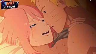 Naruto fucks Sakura Haruno and cum destroy her pussy