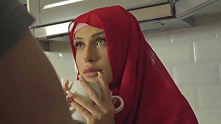 Nicole Love & Steve Q in Sexy Muslim Girl Spreads For Cash - Porncz