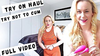 Try on haul, Try not to cum Full video