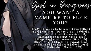 ASMR  So you want a vampire girlfriend?  Fucking you in the vamp club