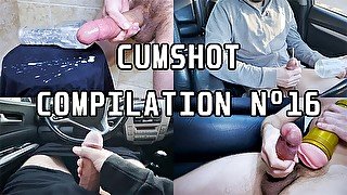 Cumshot Compilation #16 - 15 Loads