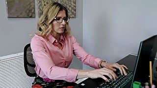 Hot Office Milf Seduced Into Anal by Her Well Hung Boss