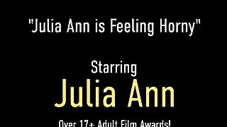 Full POV! Potty Mouth MILF Julia Ann Titty And Foot Fucks You To Orgasm!