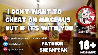 [SPICY 18+] Mrs Claus gets help from an Elf?!  FTA  Comfort  Anger  Cheating