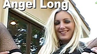 Angel Long spread patio pee