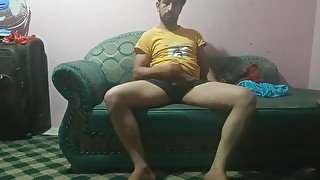 Boy masturbating