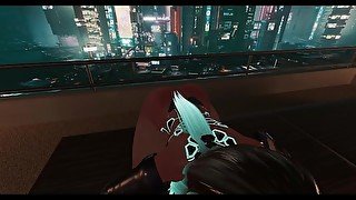 Cyberpunk Girl Sucks Your Dick  VRCHAT  ERP ASMR