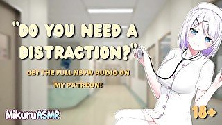 [SPICY] Nurse 'DISTRACTS' you during appointment│Lewd│Kissing│Grinding│Moaning│FTA