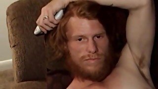 Fitnfurry Ginger tradie jerks and cums