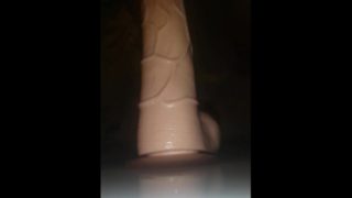 Jay dragon riding dildo closeup