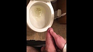 Trying to PISS while getting HARD