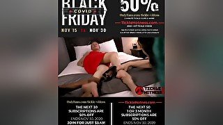 Black Covid Friday Special - Ticklevideos