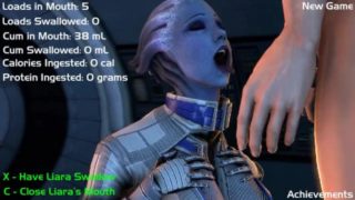 Liara - Mass Effect - Cum Dumpster Gameplay By LoveSkySan