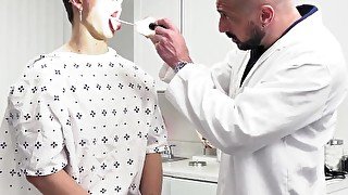 Doctor Tapes - handsome Twink Gets His Virgin Asshole Filled With His Doctors Sticky Cum