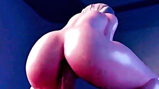 2B Uses All Three Of Her Tight Robotic Holes To Please A Hard Cock