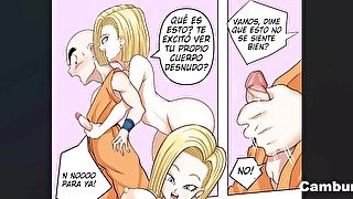 El Coño De Androide 18 Es Follado Hasta Hacerla Correr - Dragon Ball Hentai