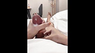 POV Handjob cumshot