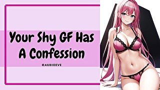 Your Shy Girlfriend Has A Confession  Virgin GF ASMR Audio Roleplay