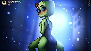 Minecraft Horny Craft - Part 6 - A Really Hot Creeper Babe By LoveSkySanHentai