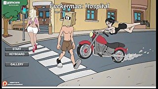 Fuckerman - Hospital - Full walkthrough