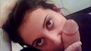 Amateur giving hot POV blowjob