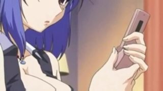 Horny huge boobs anime wife banged hard