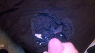 Cumming Onto My Girlfriends Dirty Panties #2