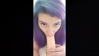 MischiefVixen Deep Throat Training on Snapchat