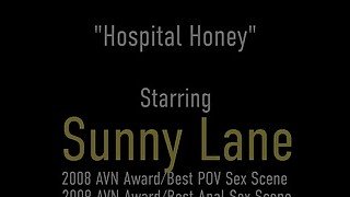 Sexual Deviant Sunny Lane Mouth And Pussy Fucks Big Dick In Public Hospital