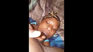 Ebony Texas Throat Smash pt2