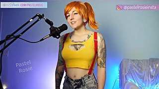 SFW ASMR Misty Will Train You to Relax - PASTEL ROSIE Pokemon Cosplay Amateur Sexy Twitch Streamer