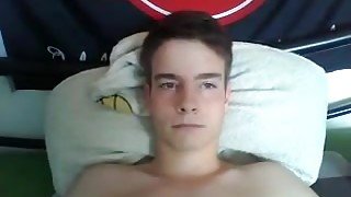 German Cute Boy With Big Cock And Big Smooth Ass On Cam