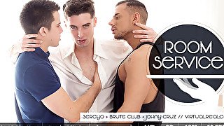 Brute Club & Johny Cruz & Sergyo in Room Service - SexLikeReal Gay